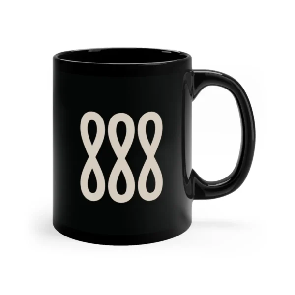 11oz Black Mug - Image 3